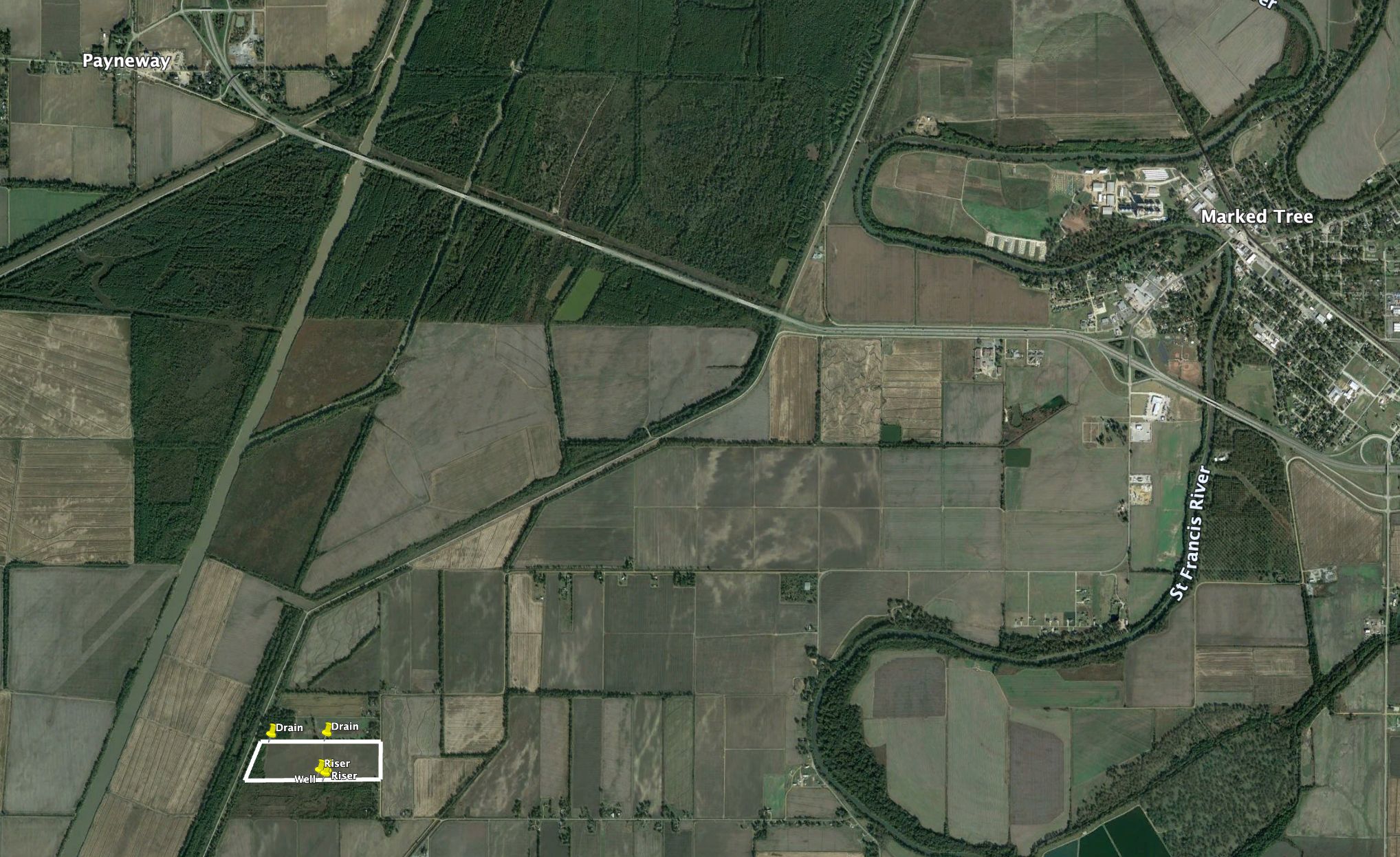 McClain Lane, Marked Tree, AR 72365