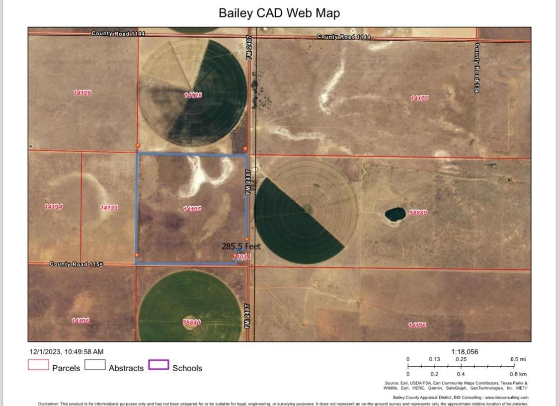 174 acres in Bailey County, Texas