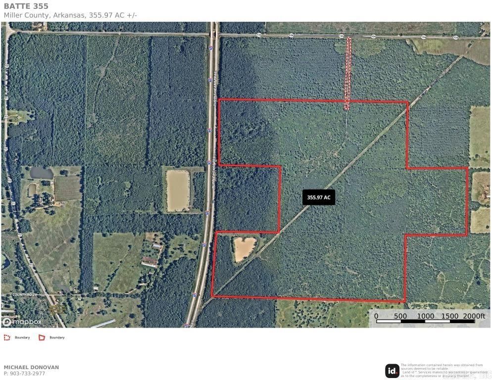 356 acres in Miller County, Arkansas