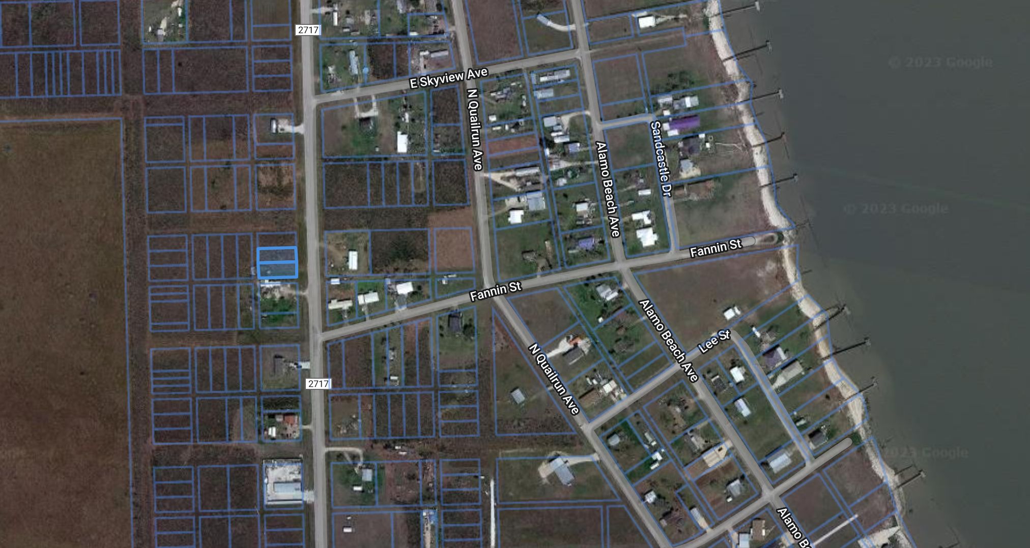 0.3 acres in Alamo Beach, TX, 77979