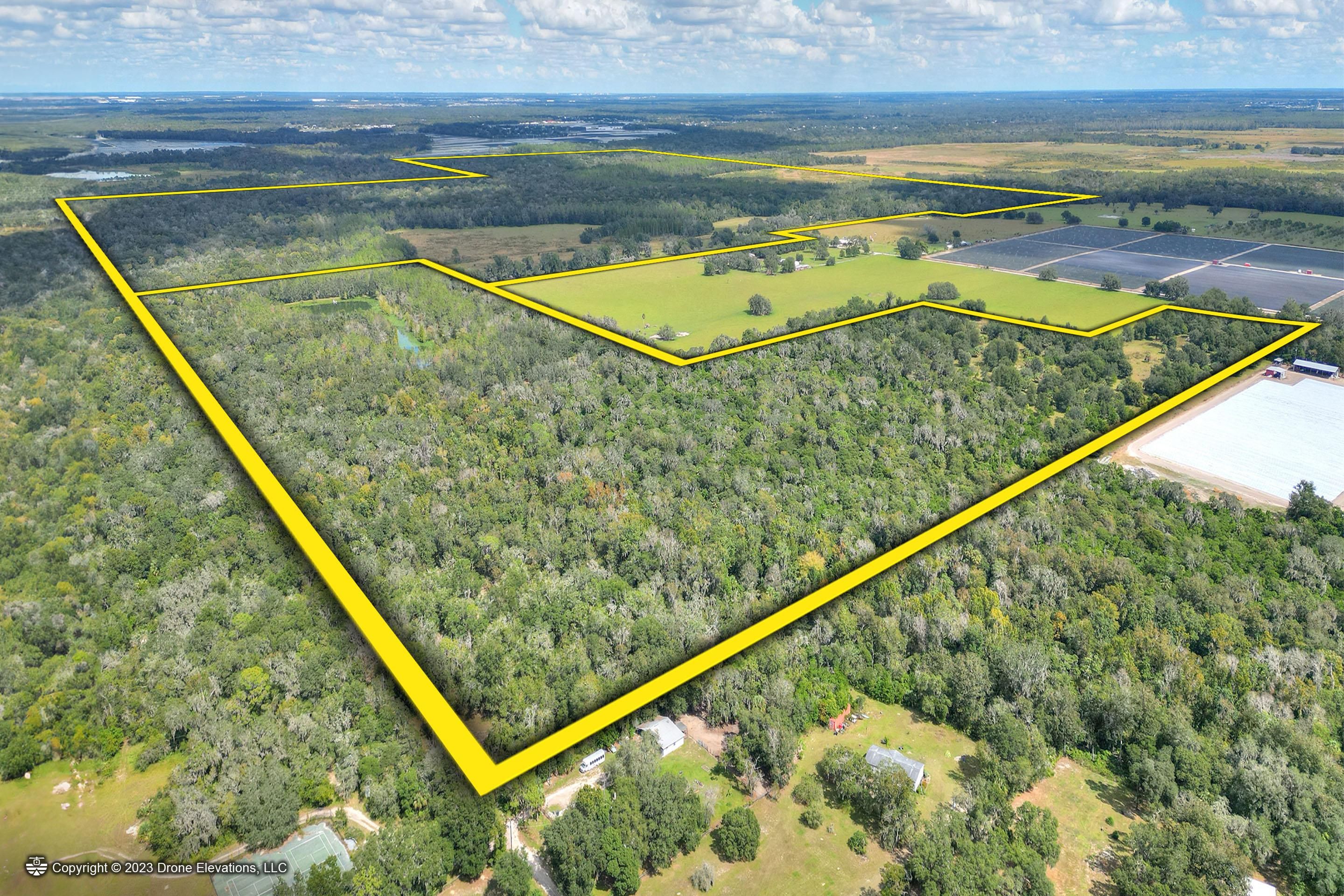 623 acres in Hillsborough County, Florida