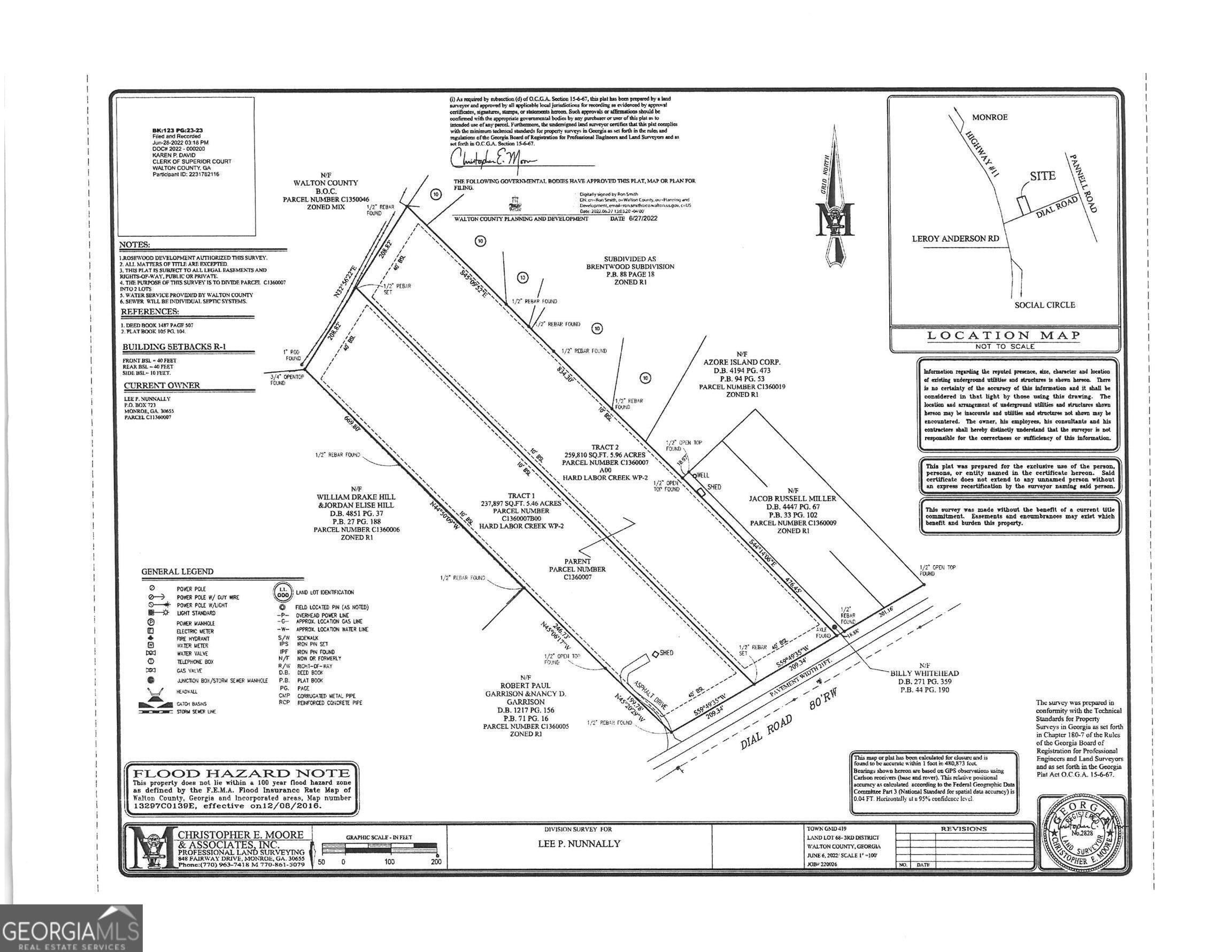 5.96 acres in Walton County,
