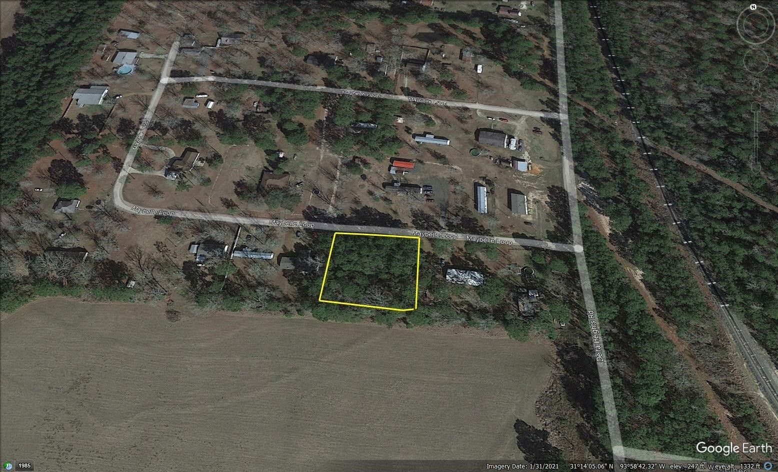 0.33 acres in Sabine County, Texas