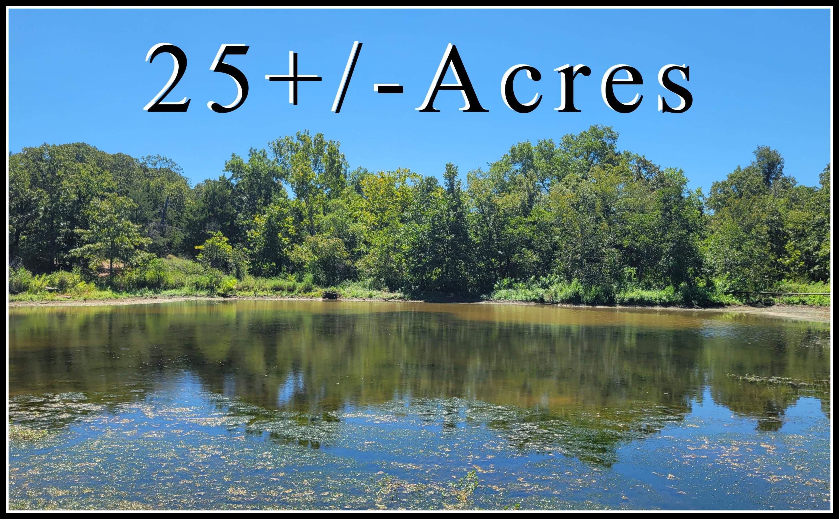 25 acres in Pontotoc County, Oklahoma