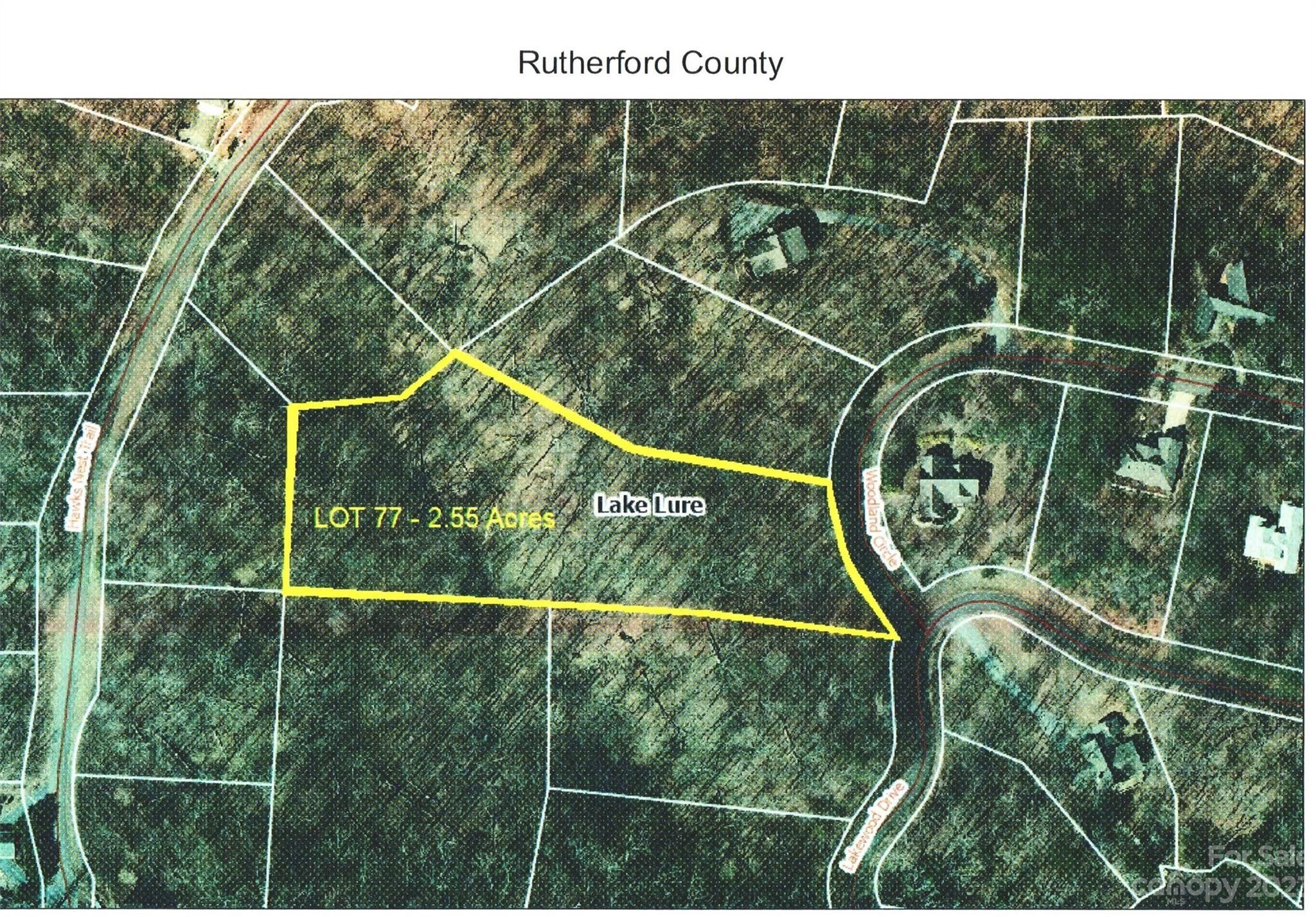 2.55 acres in Rutherford County, North Carolina