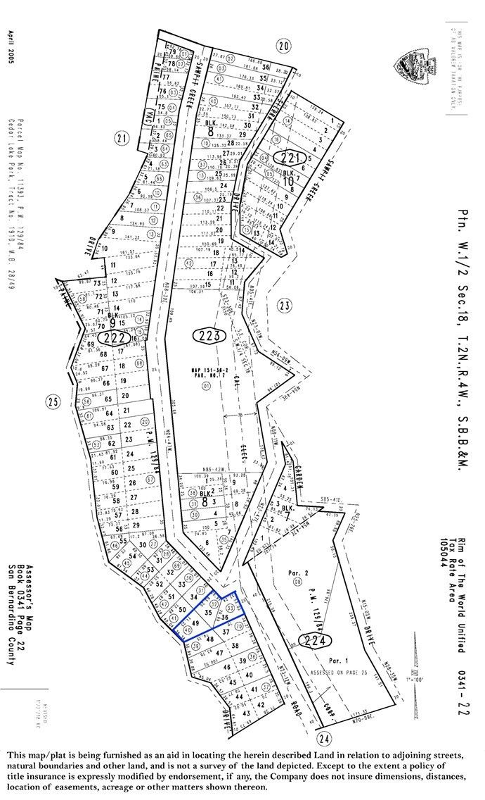0.21 acres in San Bernardino County, California