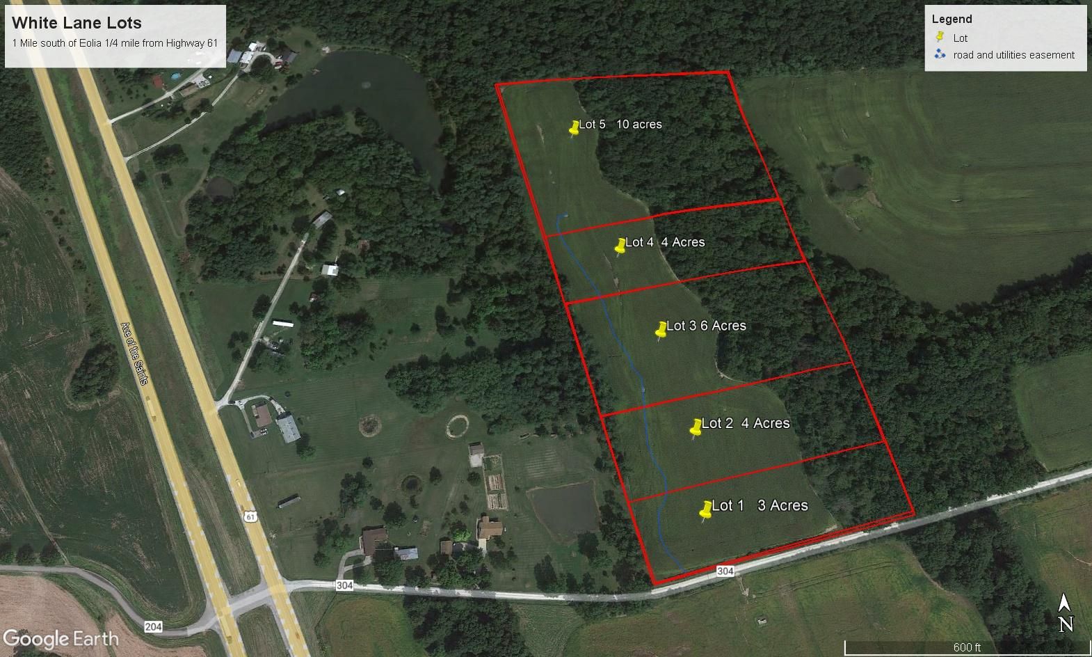 10 acres in Lincoln County, Missouri