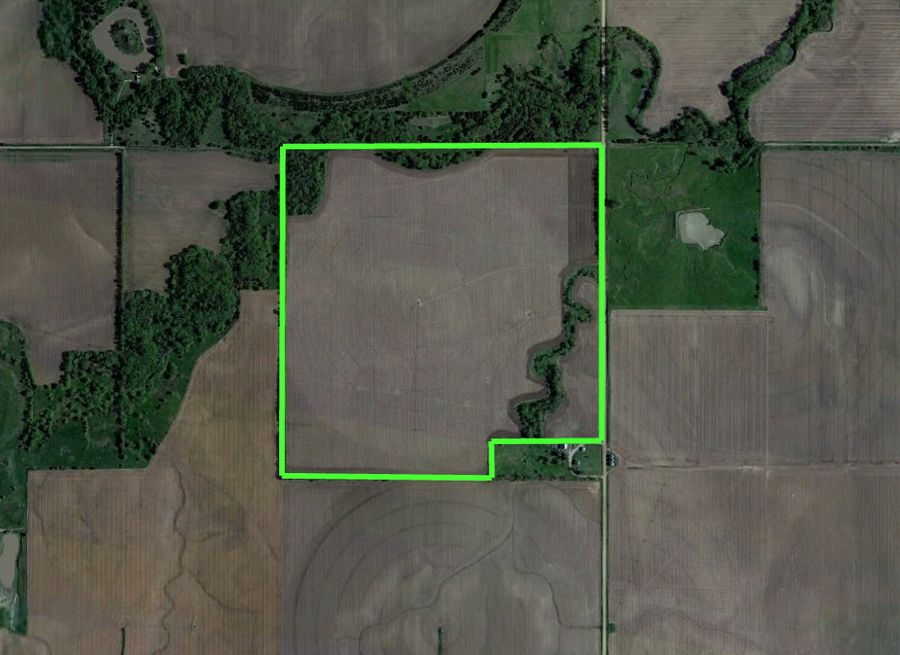 157.49 acres in Fillmore County, Nebraska