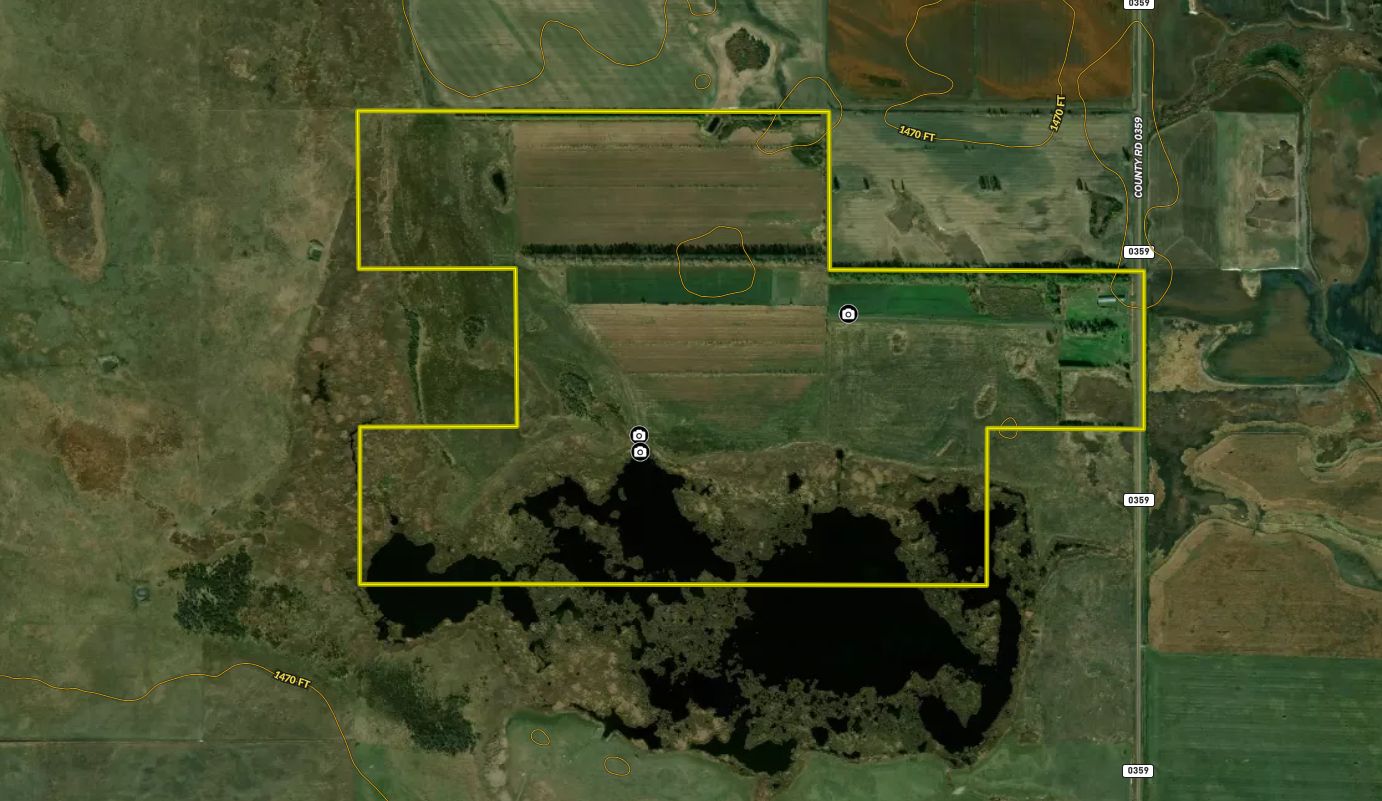 440 acres in Benson County, North Dakota