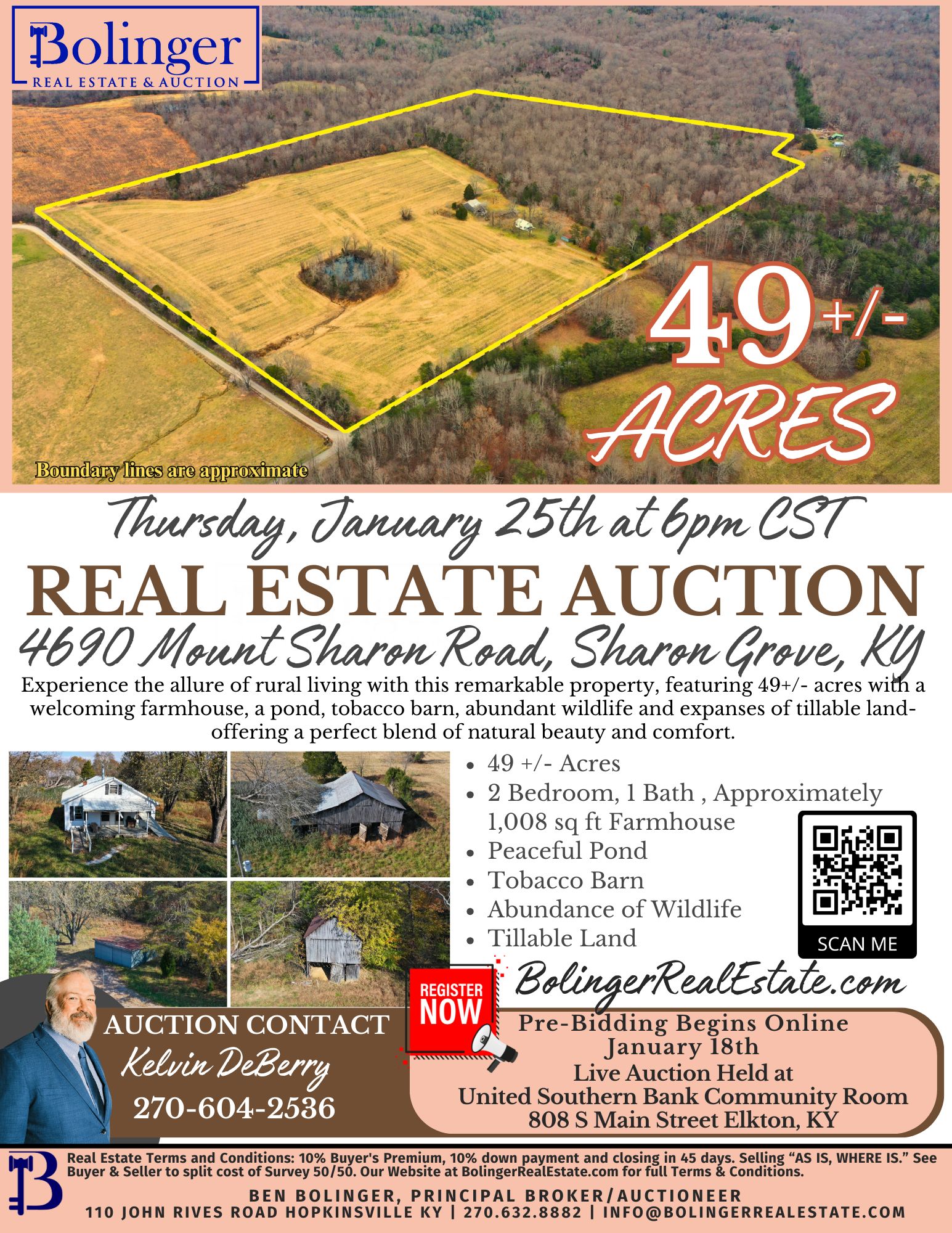 49 acres in Todd County, Kentucky