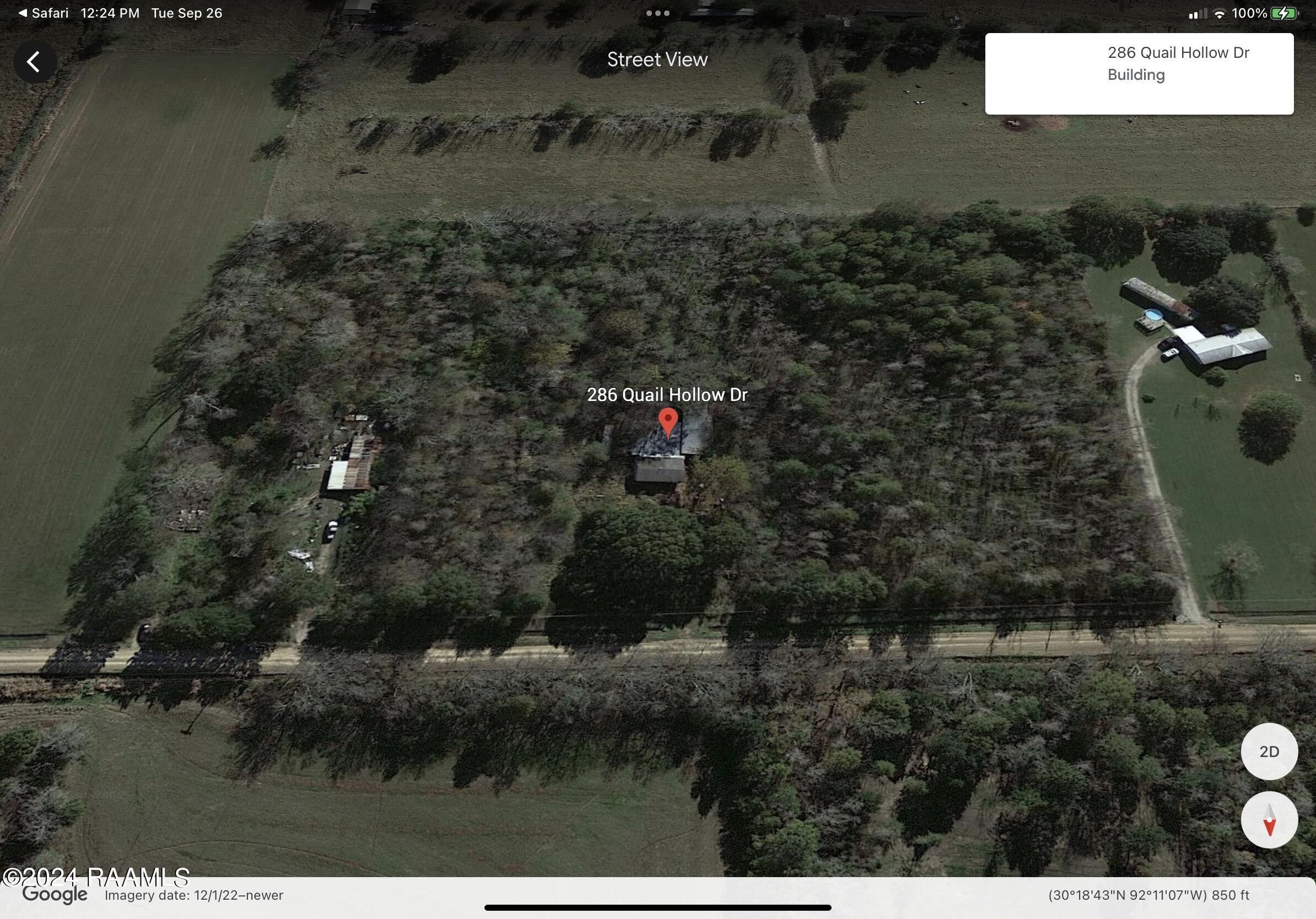 5.47 acres in Acadia Parish, Louisiana