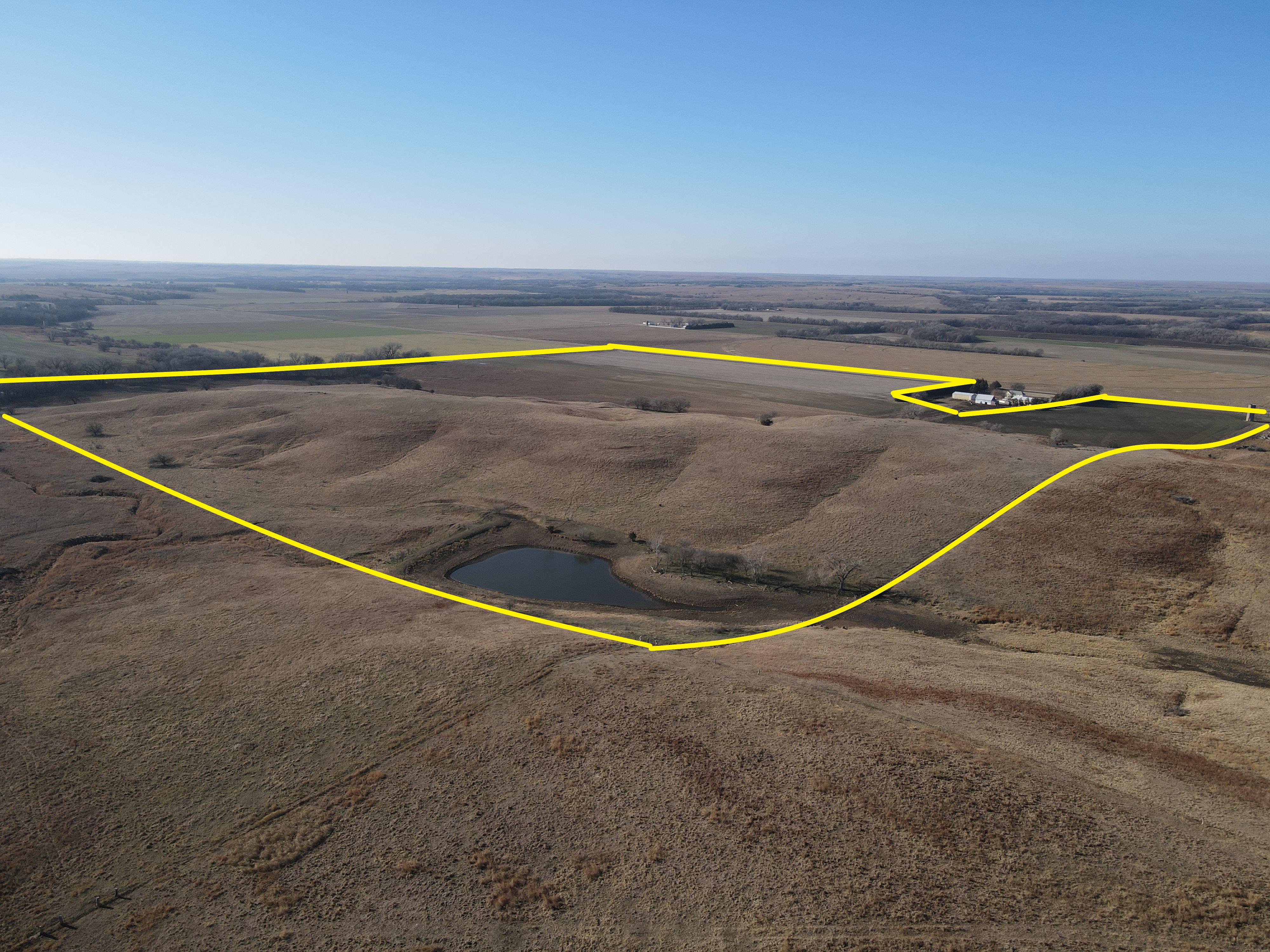 341 acres in McPherson County, Kansas