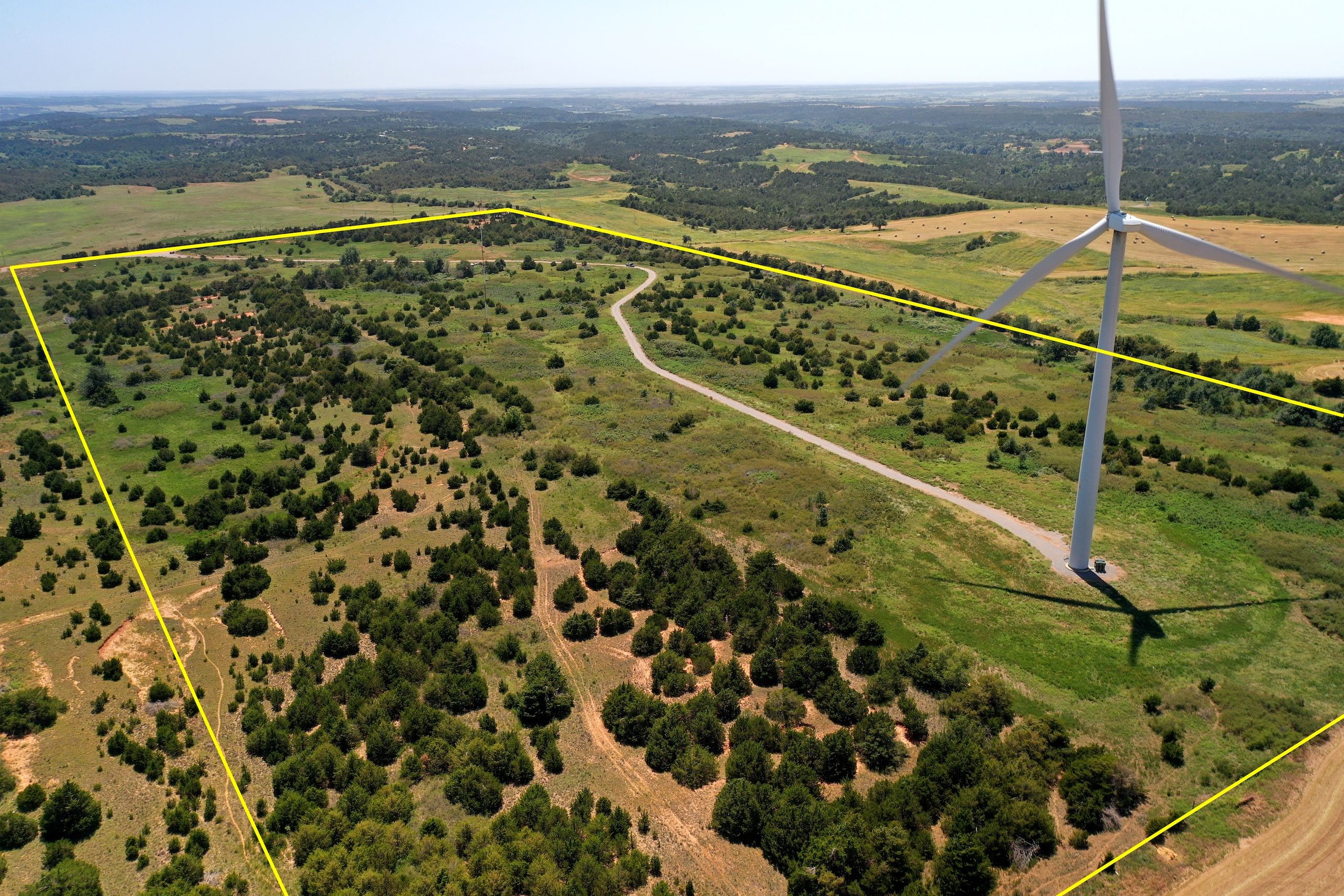 80 acres in Caddo County, Oklahoma
