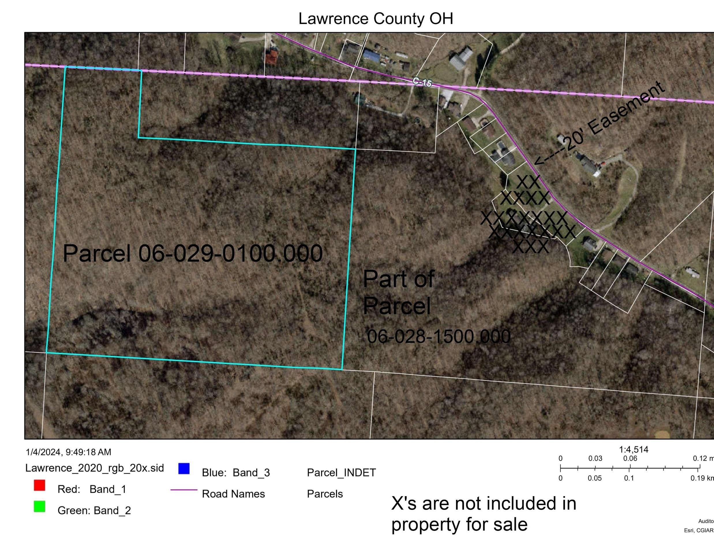 50 acres in Lawrence County, Ohio