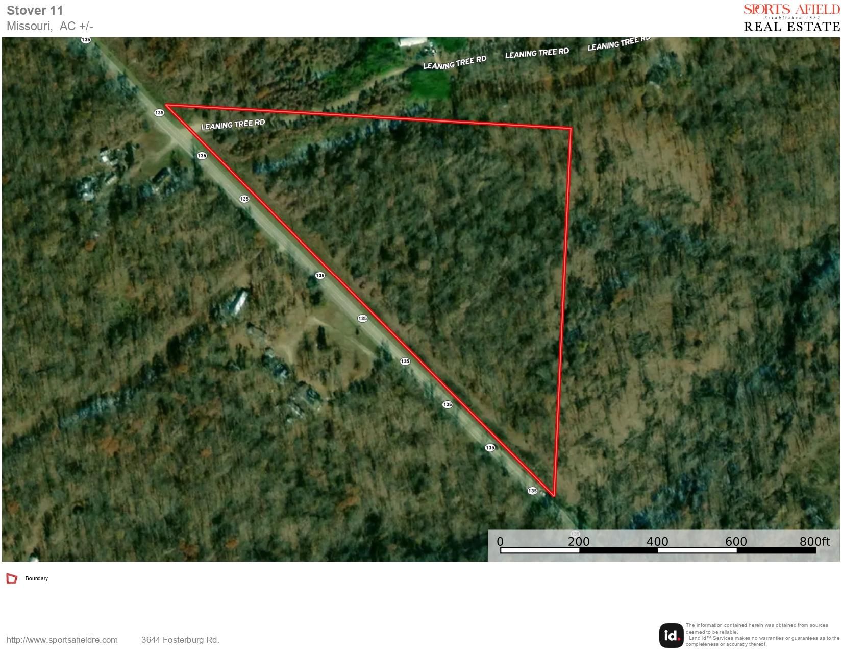 11 acres in County, Missouri