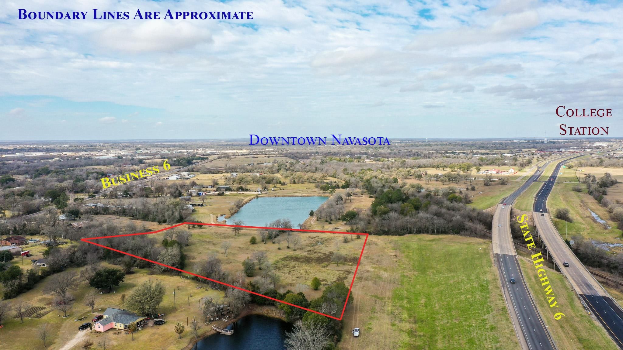 6.68 acres in Navasota, TX, 77868 MLS 6.675 Acres SH 6 S