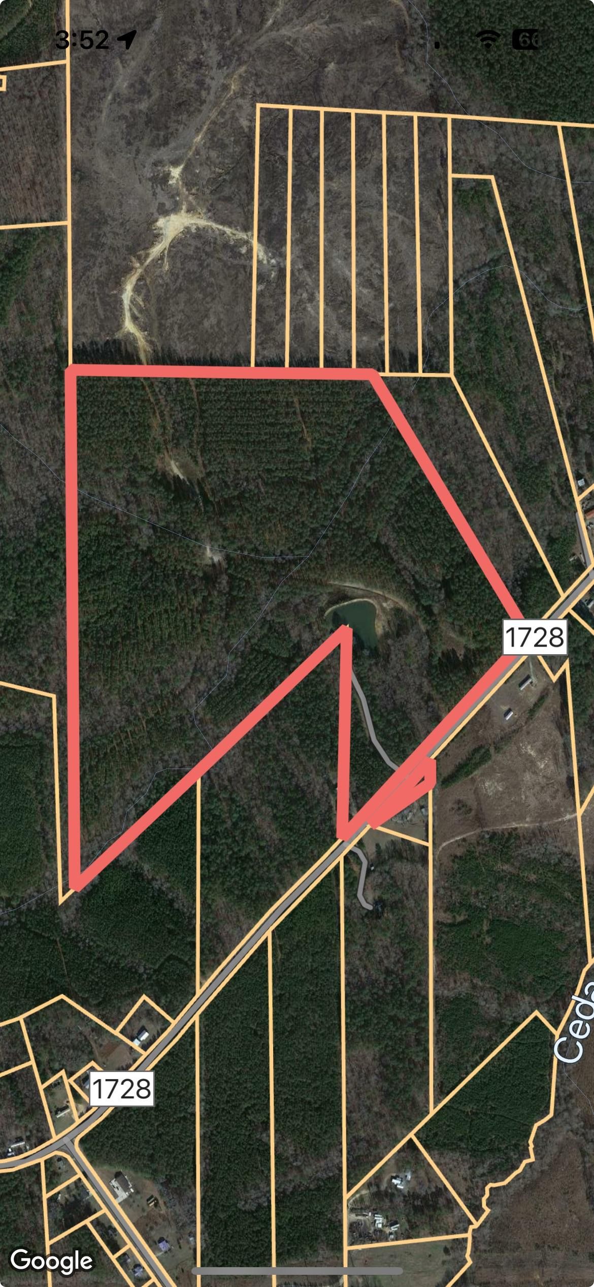 94 acres in Anson County, North Carolina