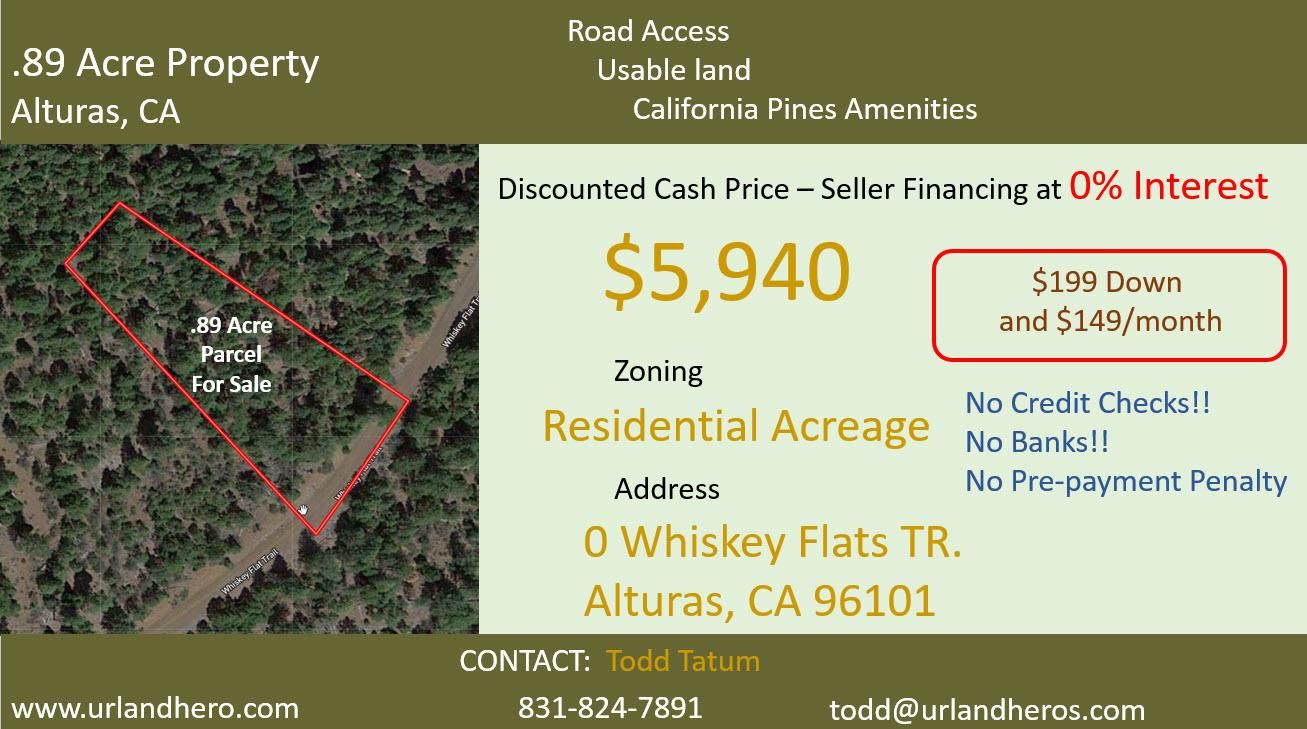 0.88 acres in Modoc County, California