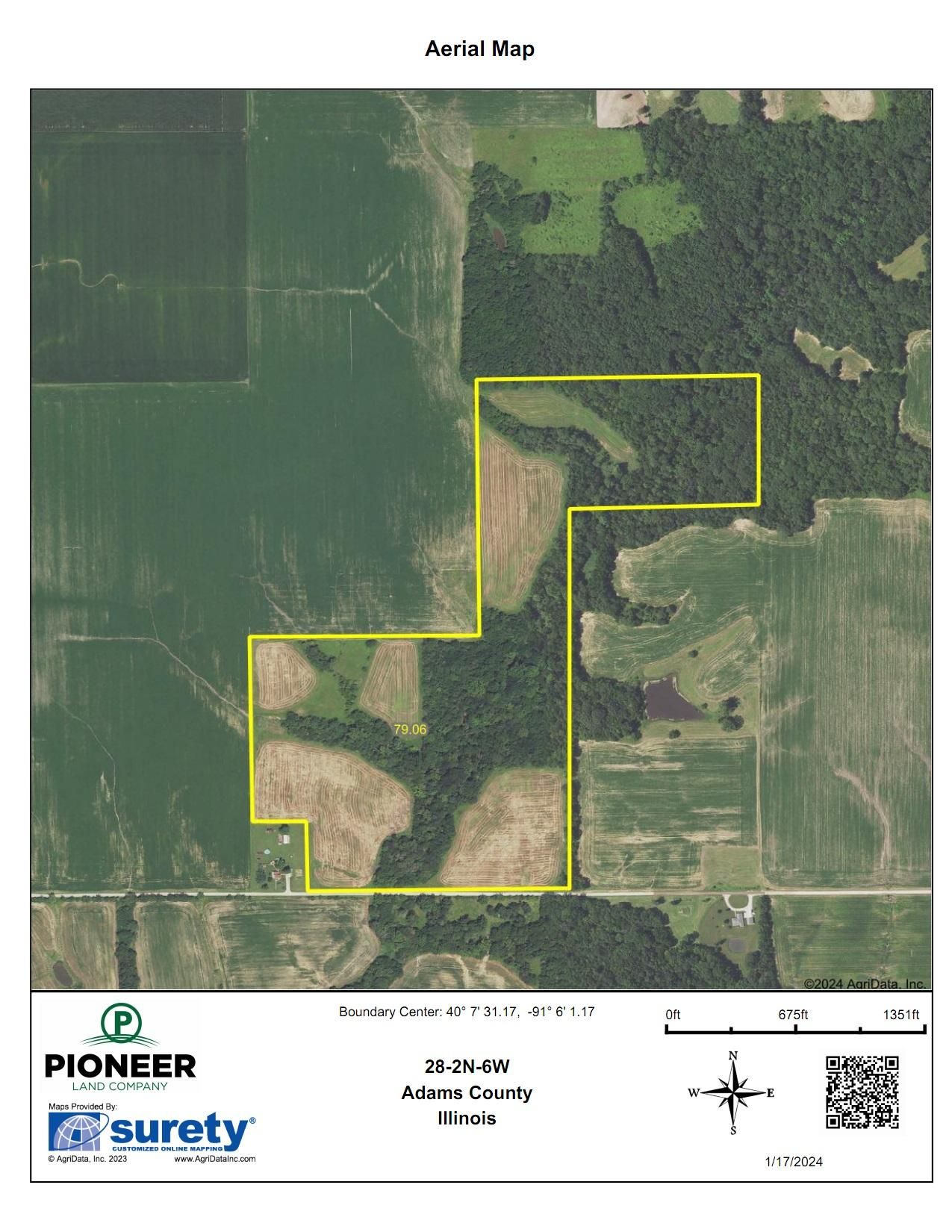 78 acres in Adams County, Illinois