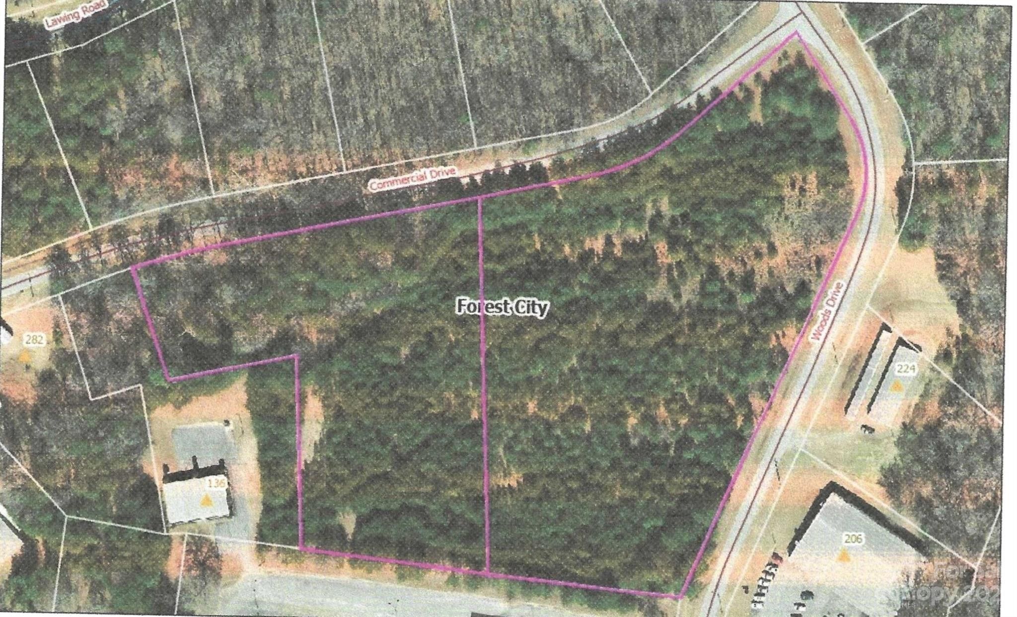 8 acres in Rutherford County, North Carolina