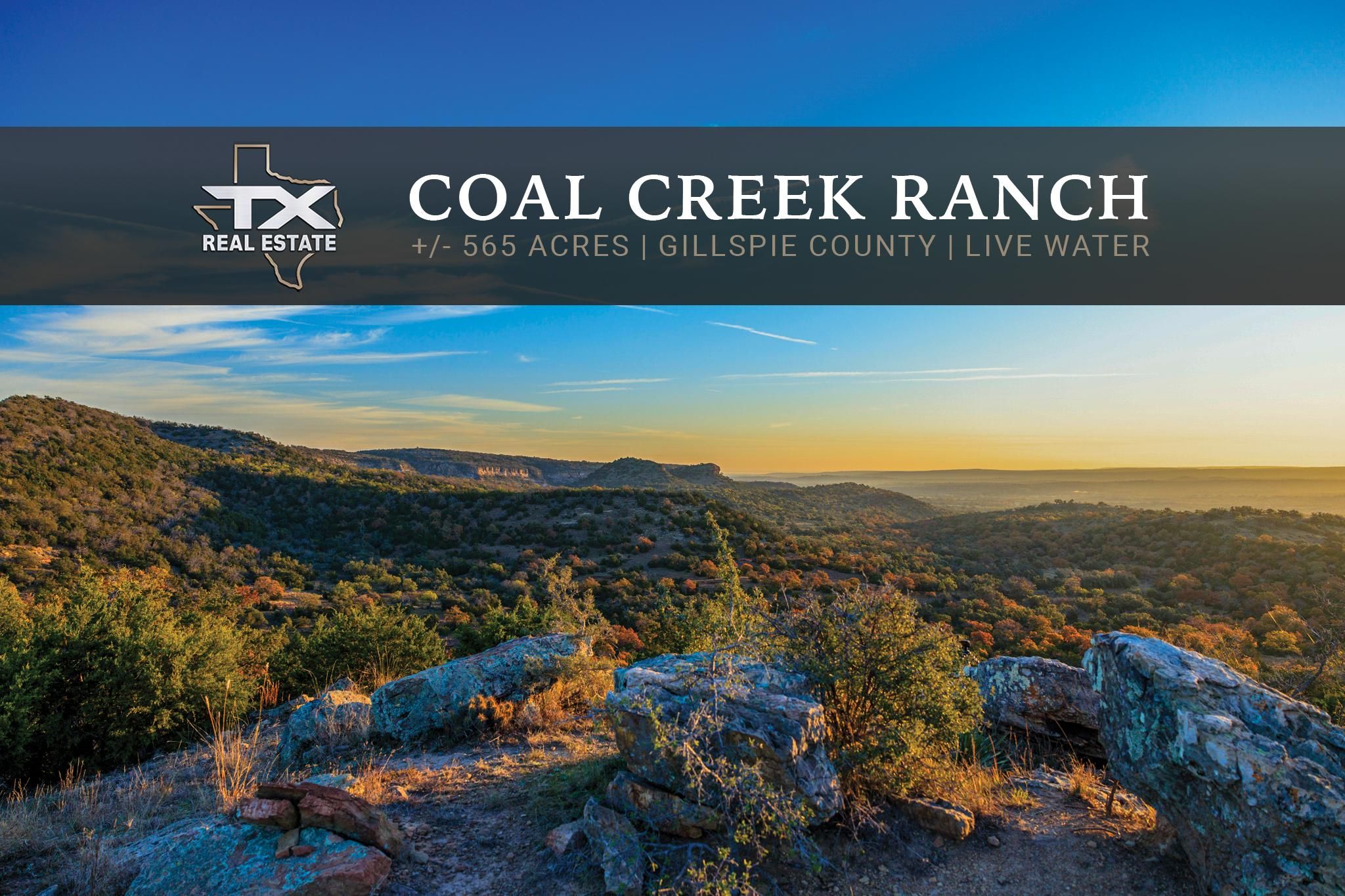 565 acres in Gillespie County, Texas