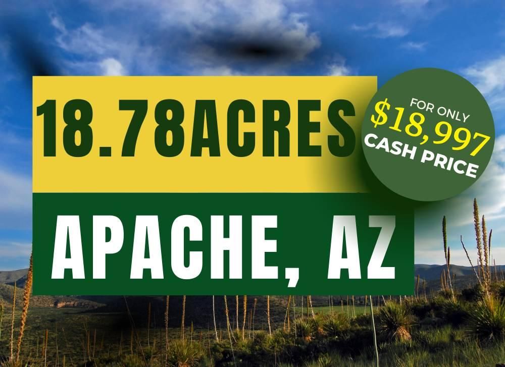 18.78 acres in Apache County, Arizona