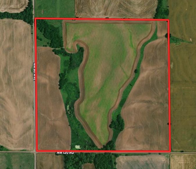 160.9 acres in Harper County, Kansas