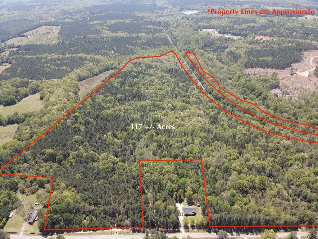 117 acres in Abbeville County, South Carolina