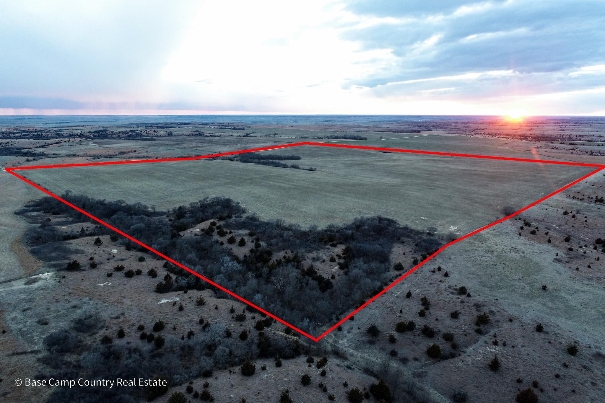 160.9 acres in Rooks County, Kansas