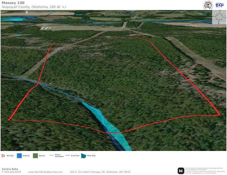 100 acres in Gore, OK, 74435