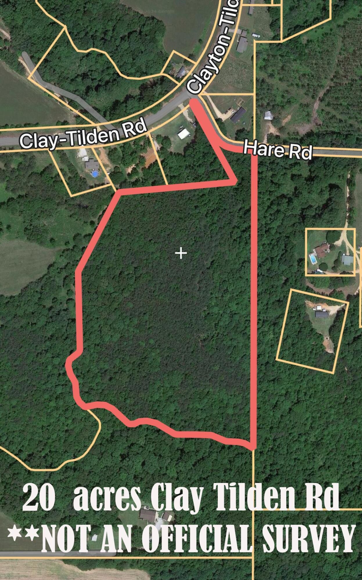 20 acres in Itawamba County, Mississippi