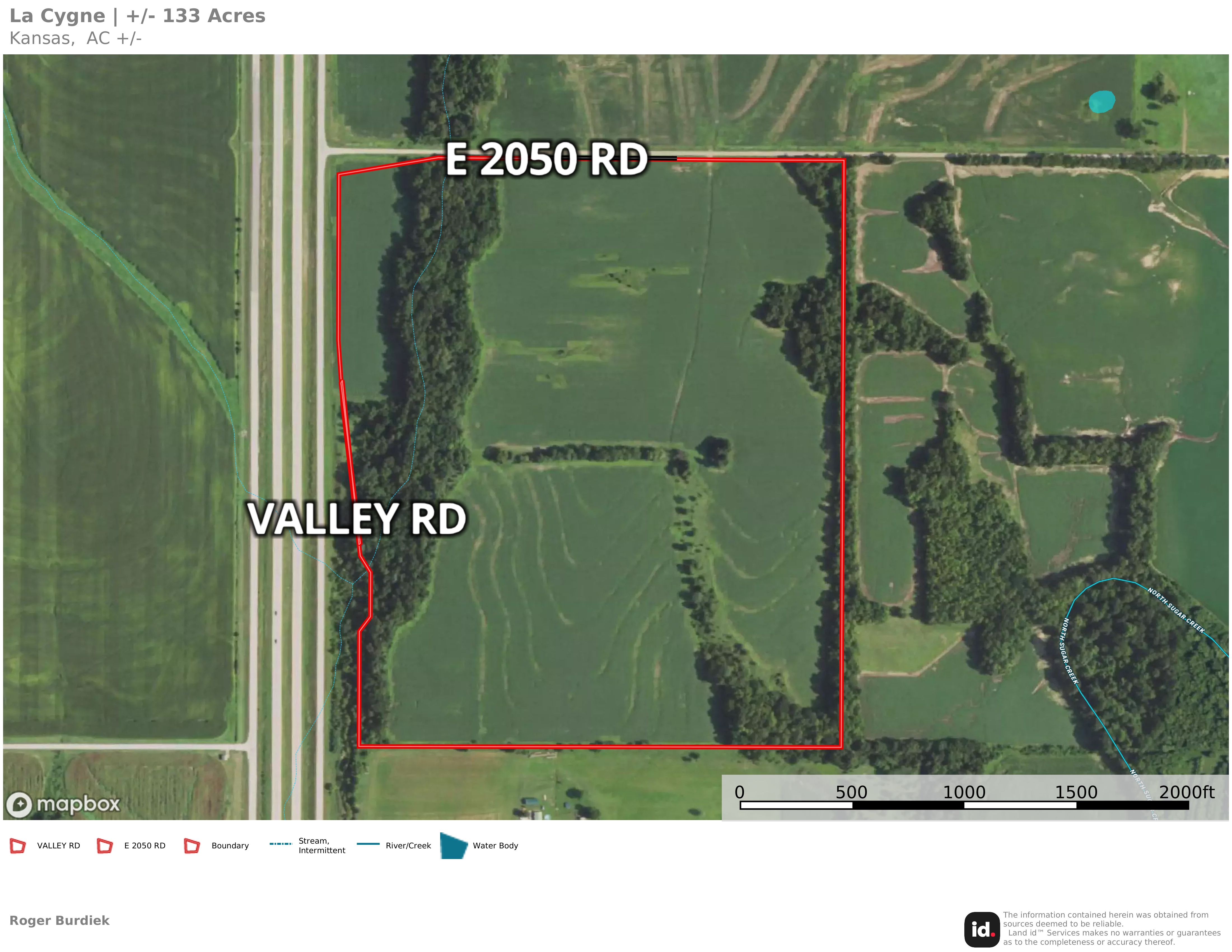 133 acres in Linn County, Kansas
