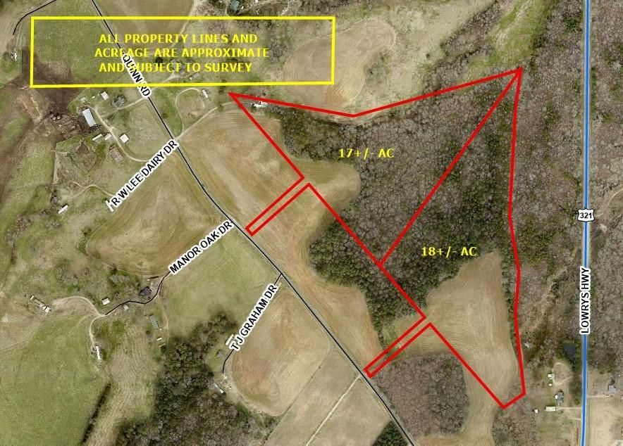 18 acres in Chester County, South Carolina