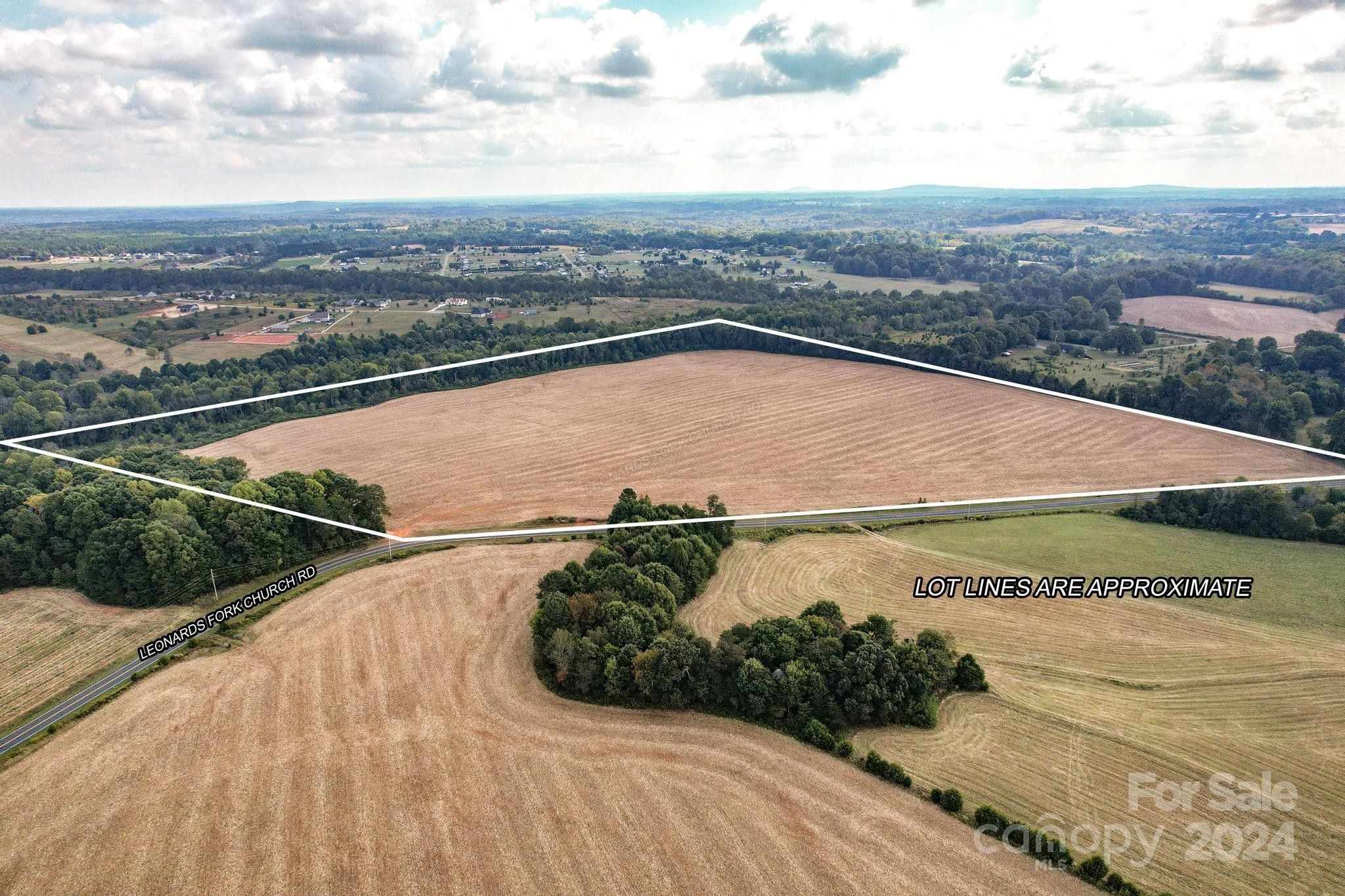 57 Acres Leonards Fork Church Road, Crouse, NC 28033 MLS 4119640