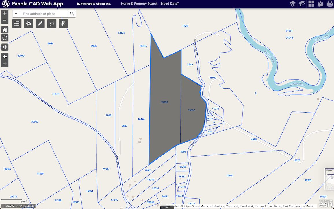 85.5 acres in Panola County, Texas