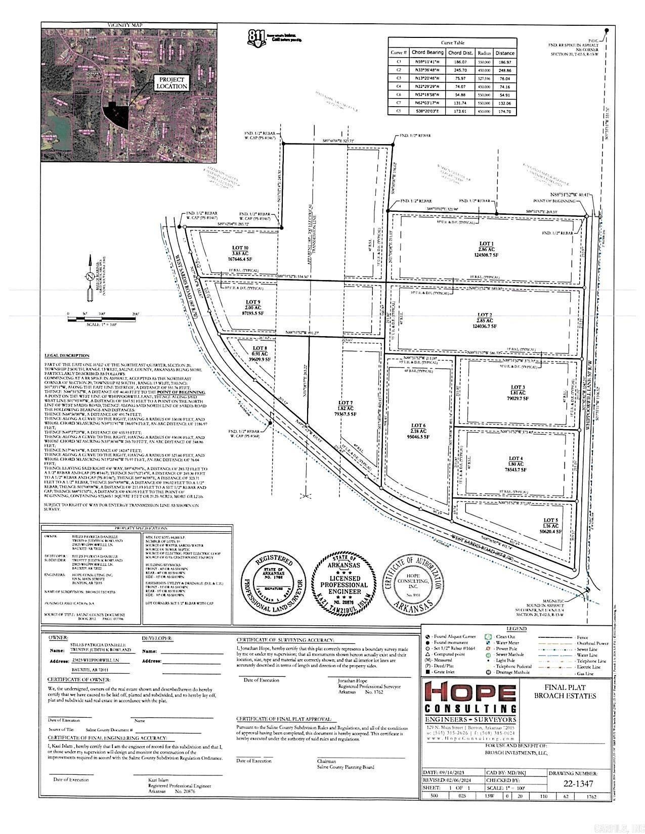 Lot 8 West Sardis, Mabelvale, AR 72103 MLS 24010588