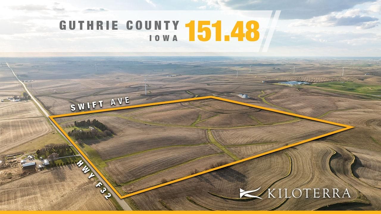 151.48 acres in Guthrie County, Iowa