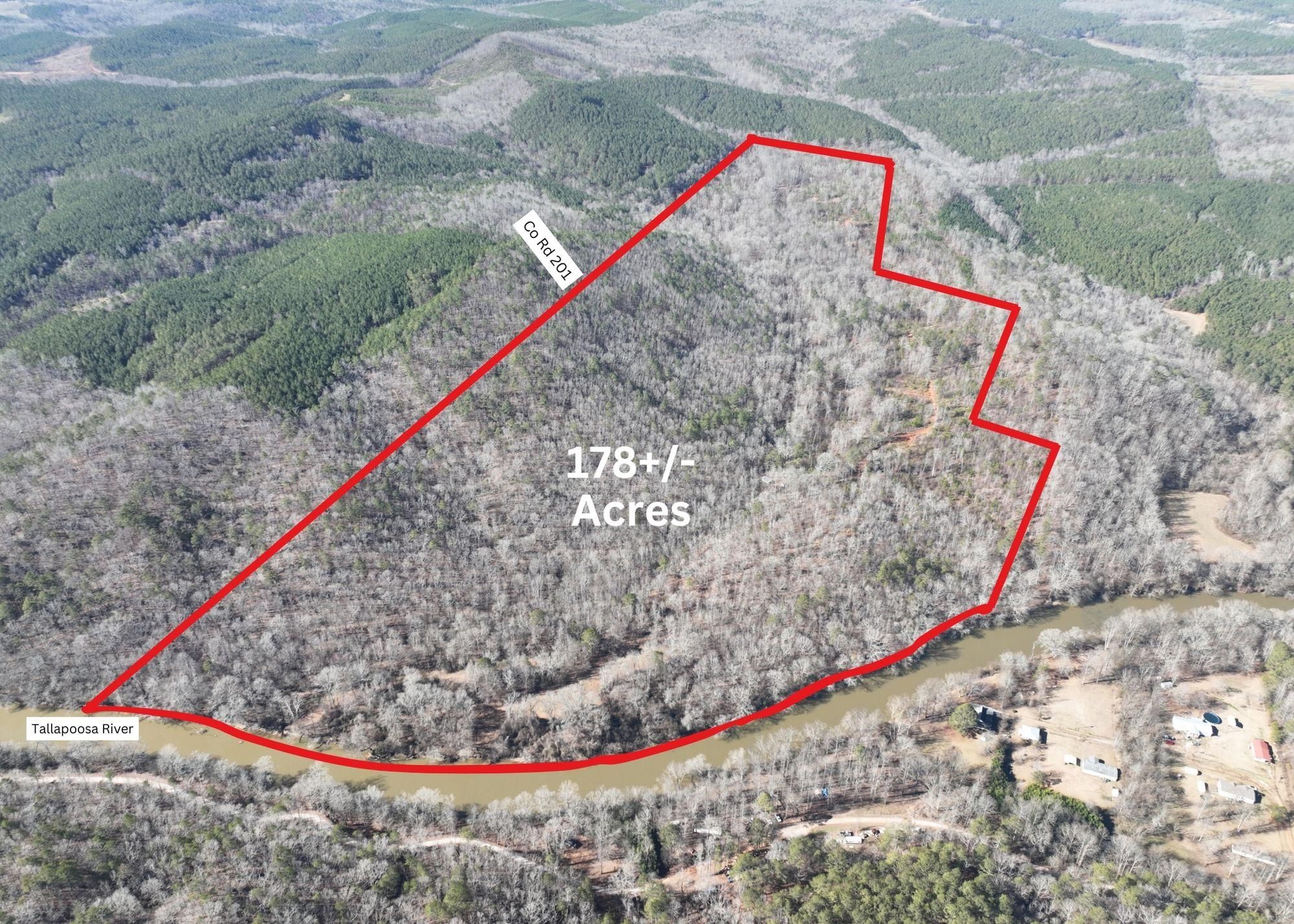 178 acres in Wedowee, AL, 36278