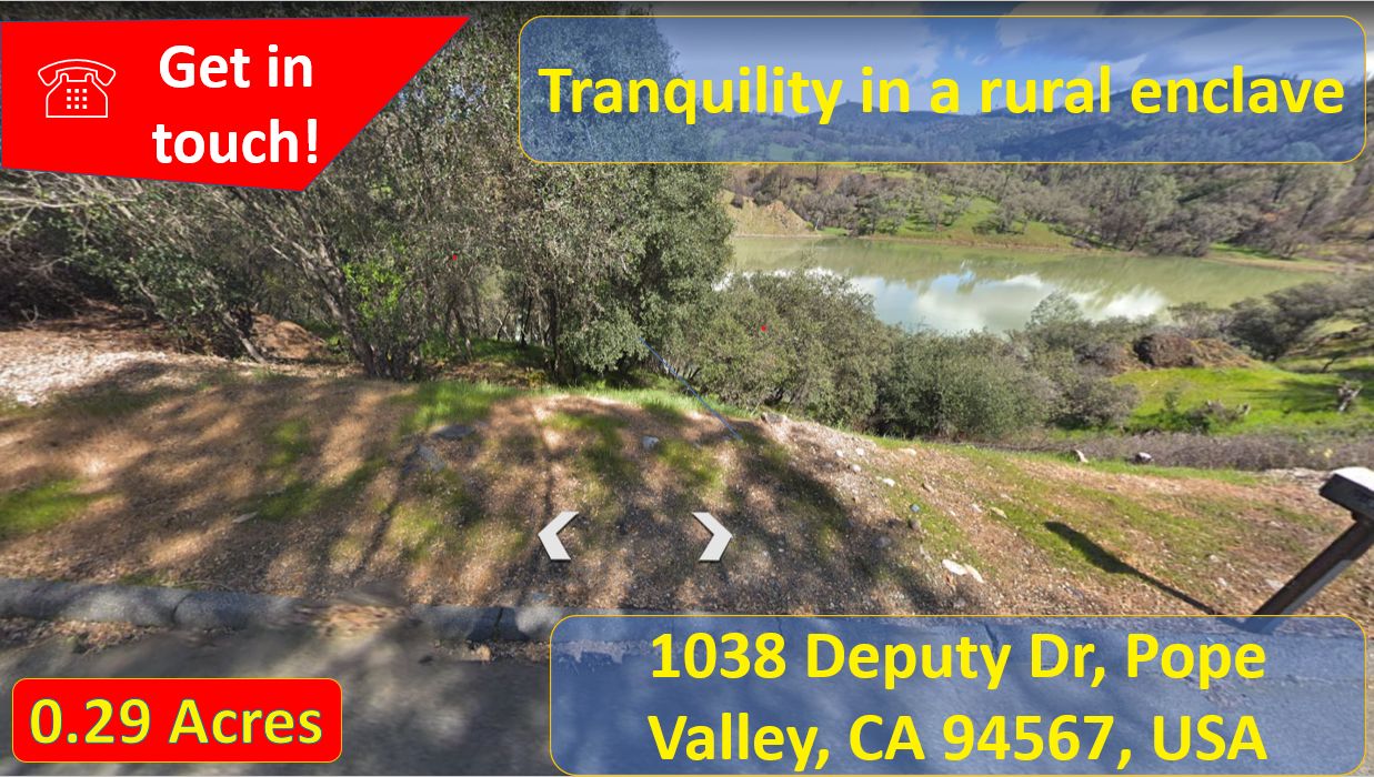 Deputy Drive, Pope Valley, CA 94567