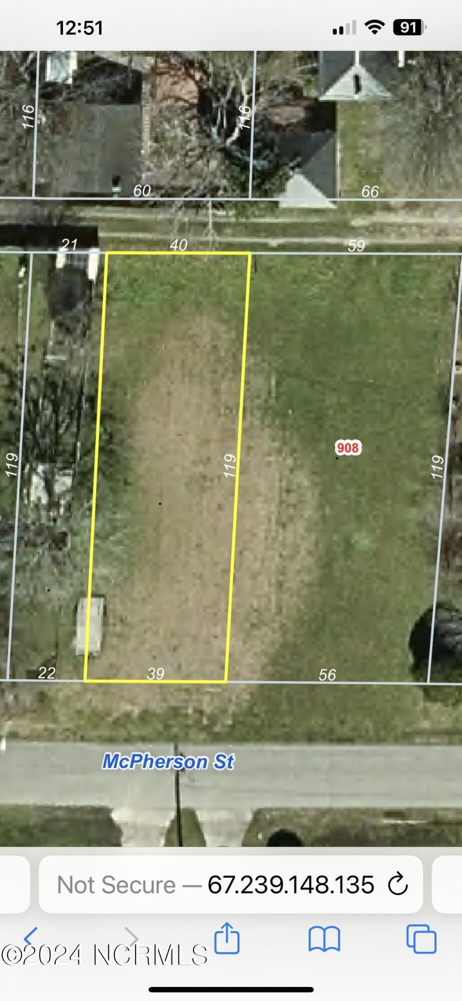 0.11 acres in Pasquotank County, North Carolina