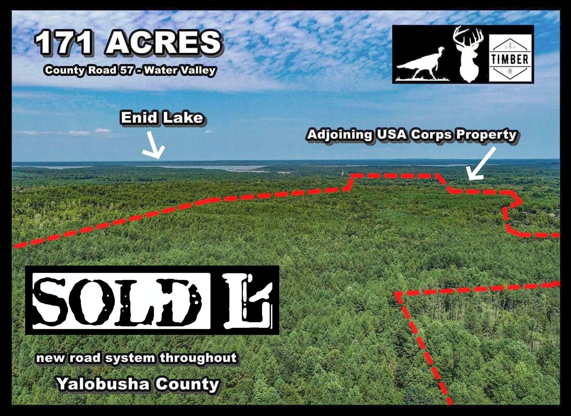 165 acres in Yalobusha County, Mississippi
