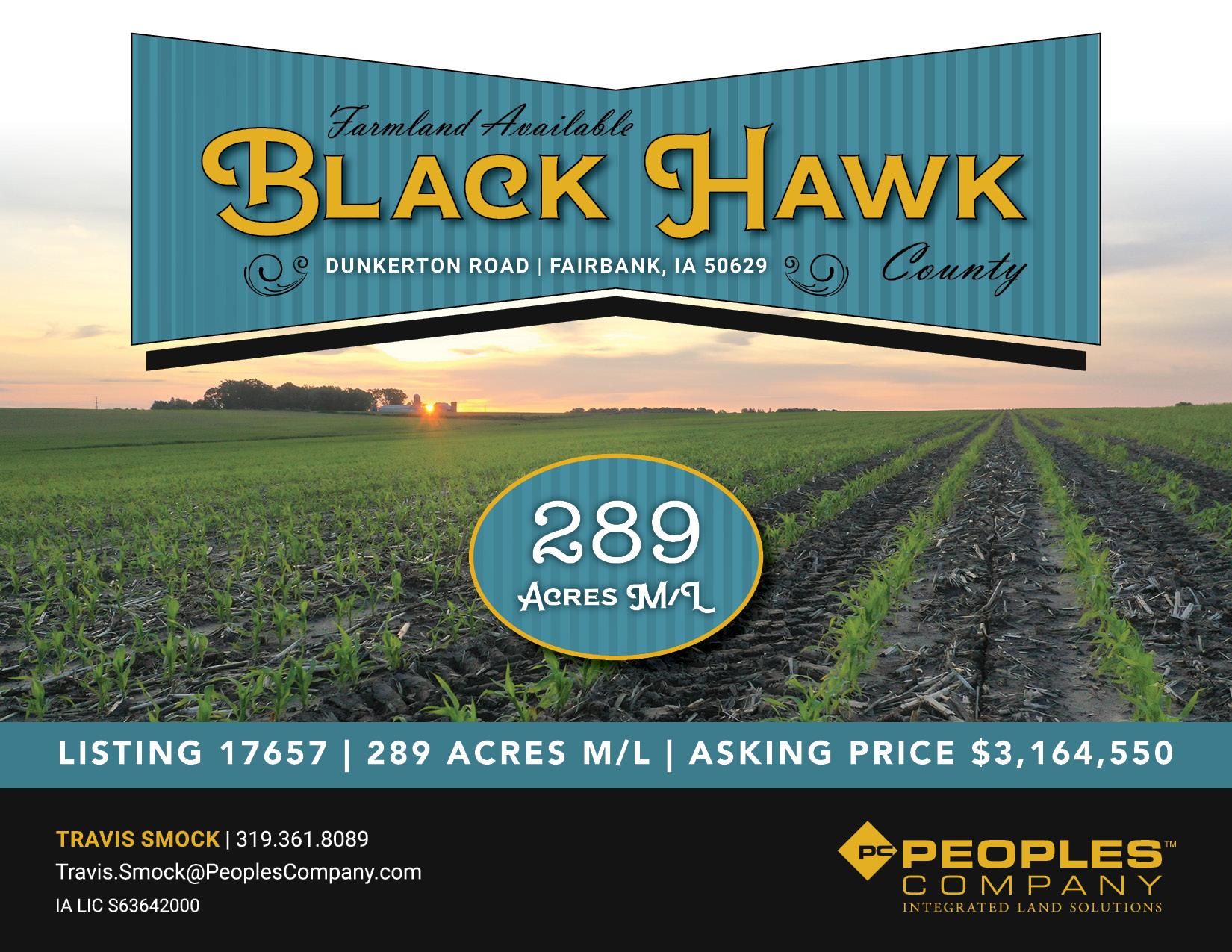 East Dunkerton Road, Fairbank, IA 50629 MLS 696905