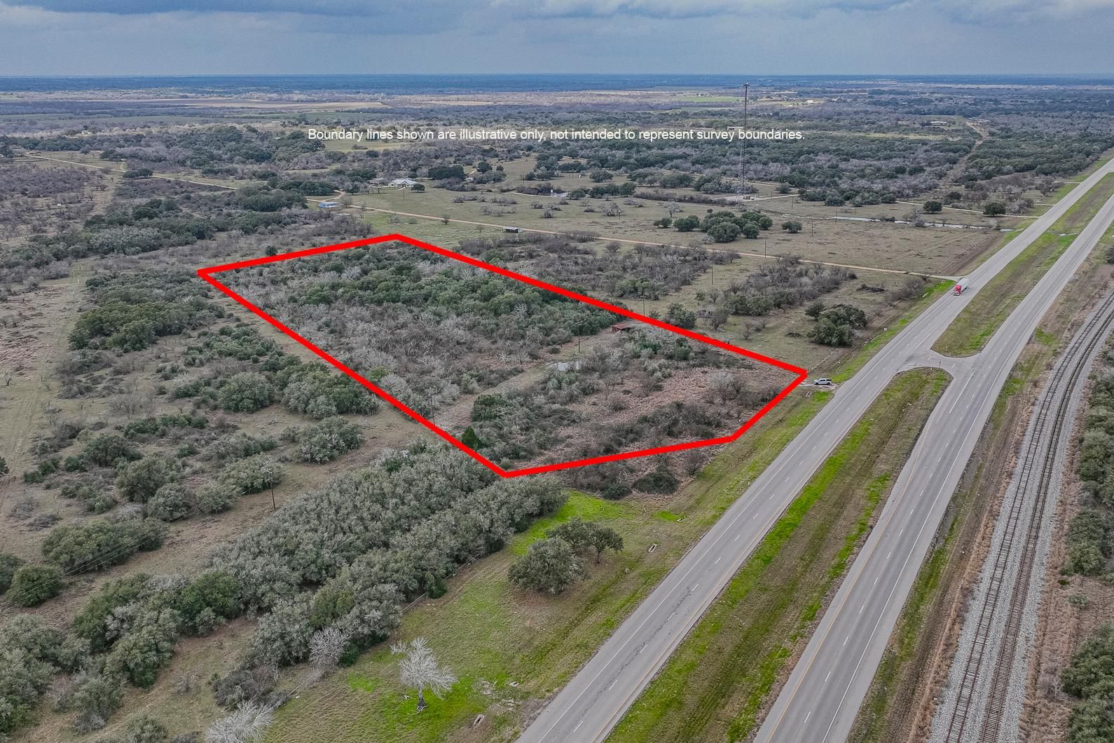 8.31 acres in Nursery, TX, 77976