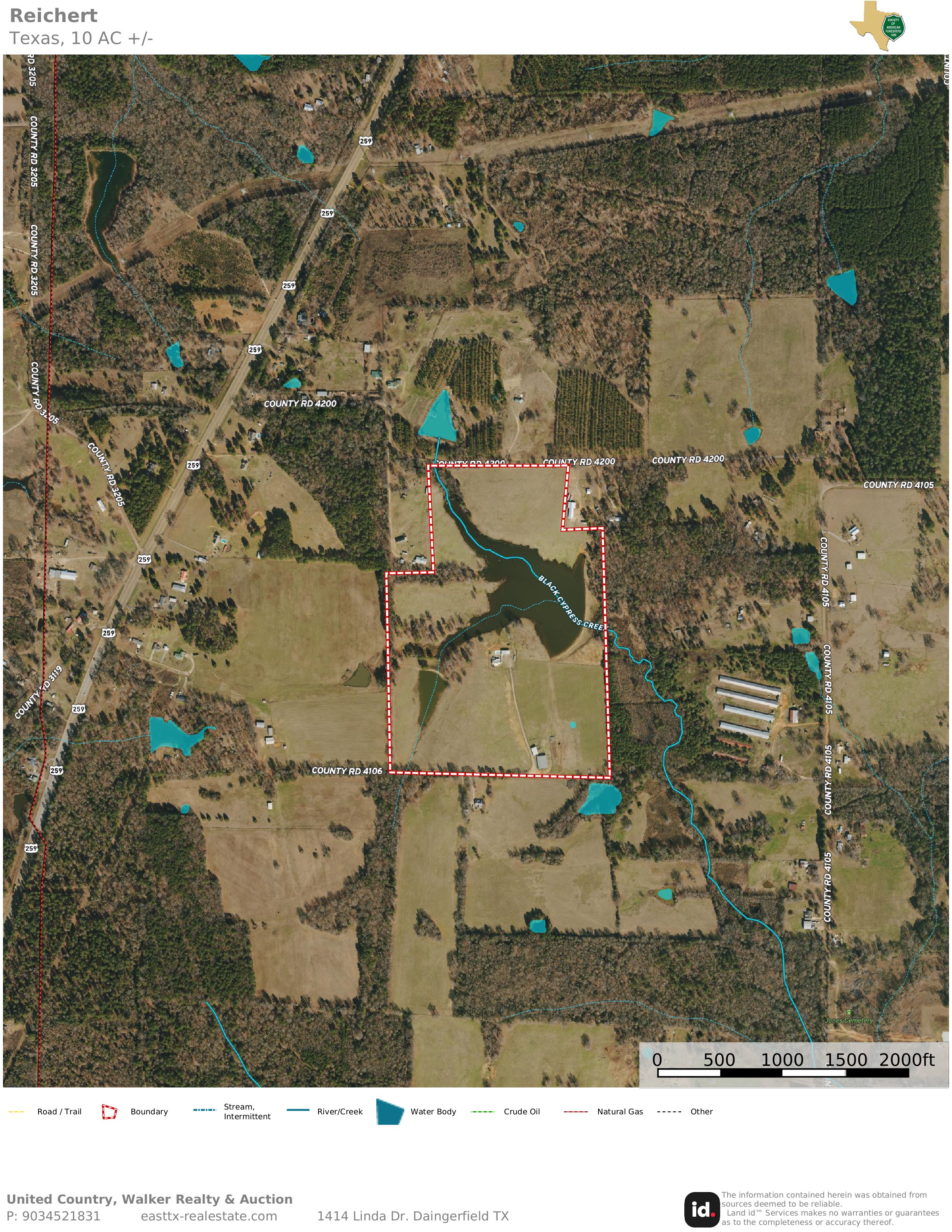 County Road 4105, Daingerfield, TX 75638