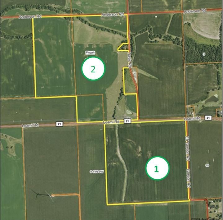 Loami Road, Franklin, IL 62638