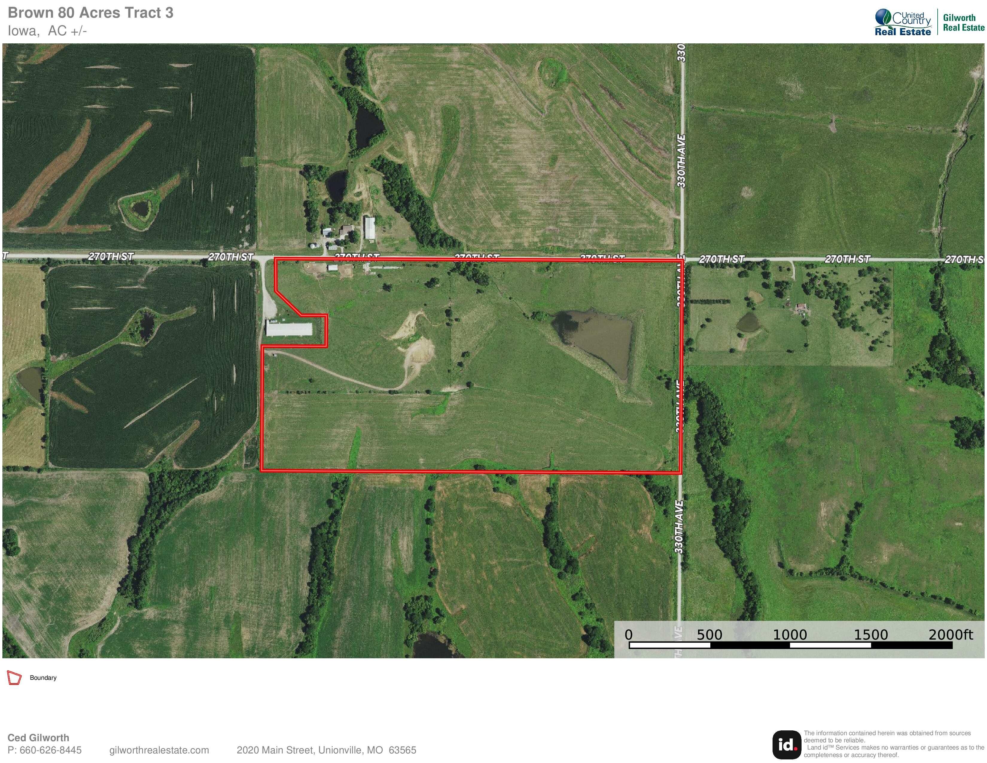 78 acres in Kellerton, IA, 50133