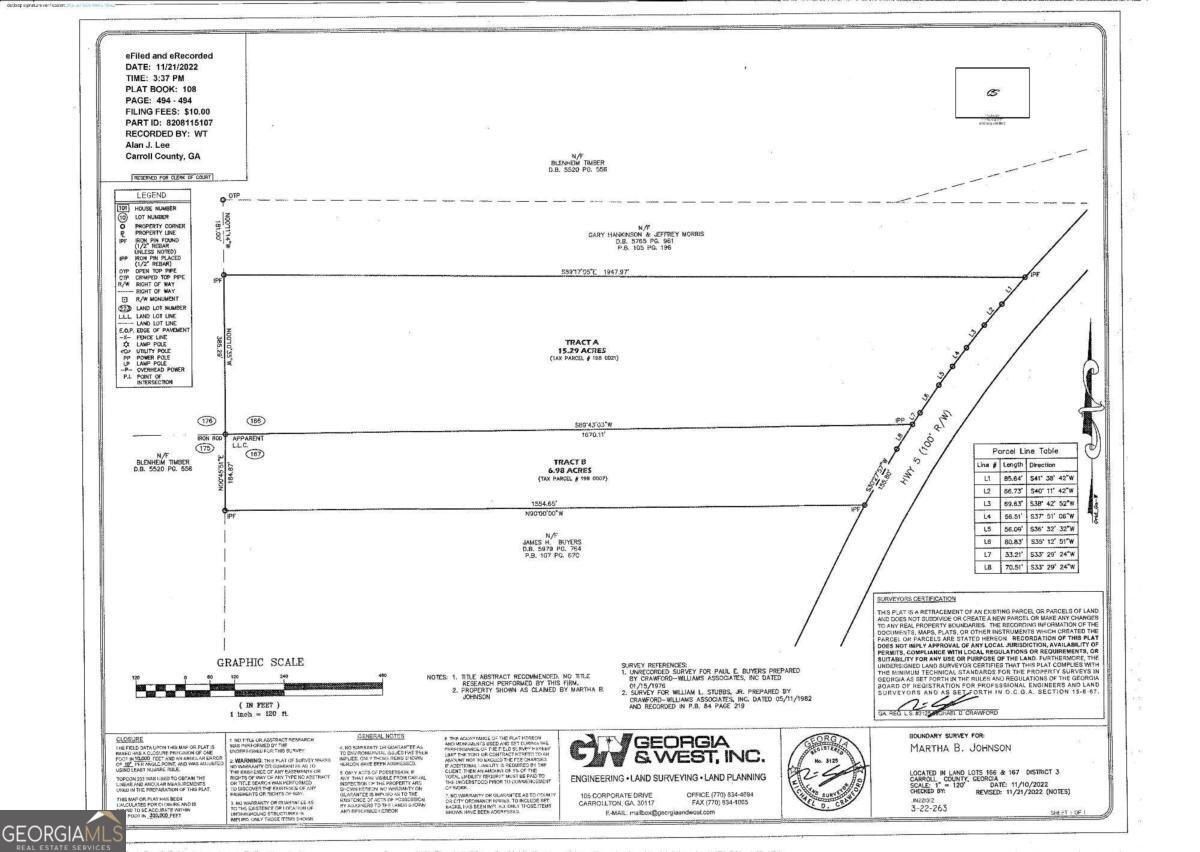 0 Highway 5, Whitesburg, GA 30185 MLS 10385204