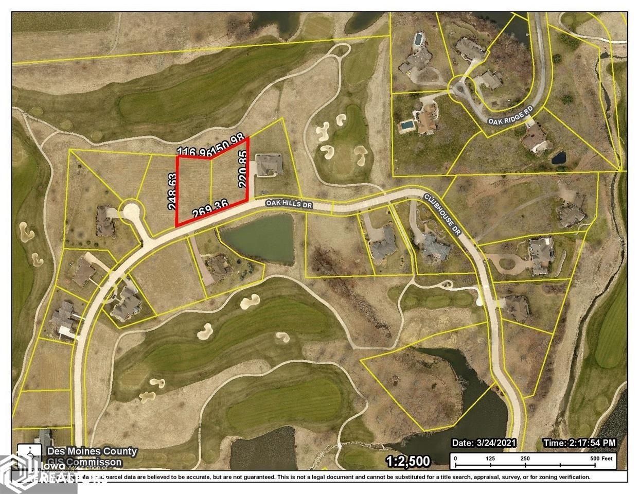 Lot 1314 Oak Hills Drive, Burlington, IA 52601 MLS 6313184