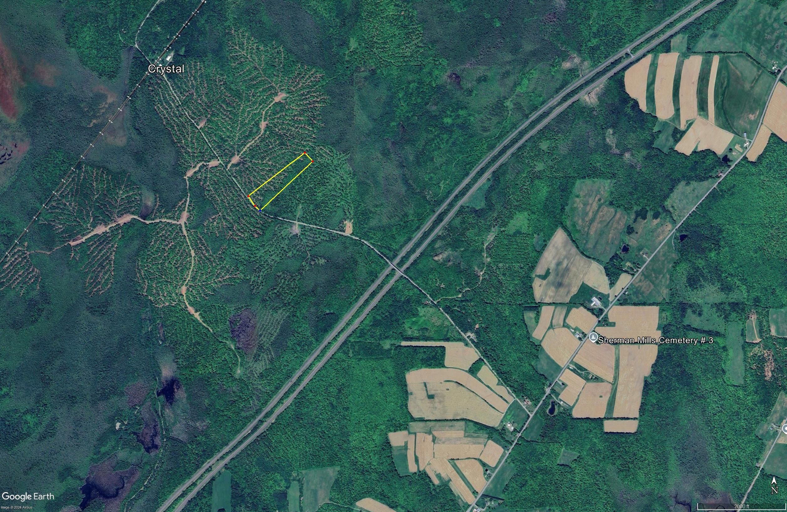 Cow Team Road lot E, Crystal, ME 04747 MLS 1607175