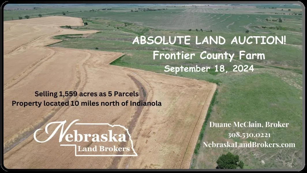 Land for Sale in Frontier County, Nebraska 3 Properties